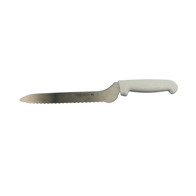 Stainless Steel Scalloped Offset Bread Knife