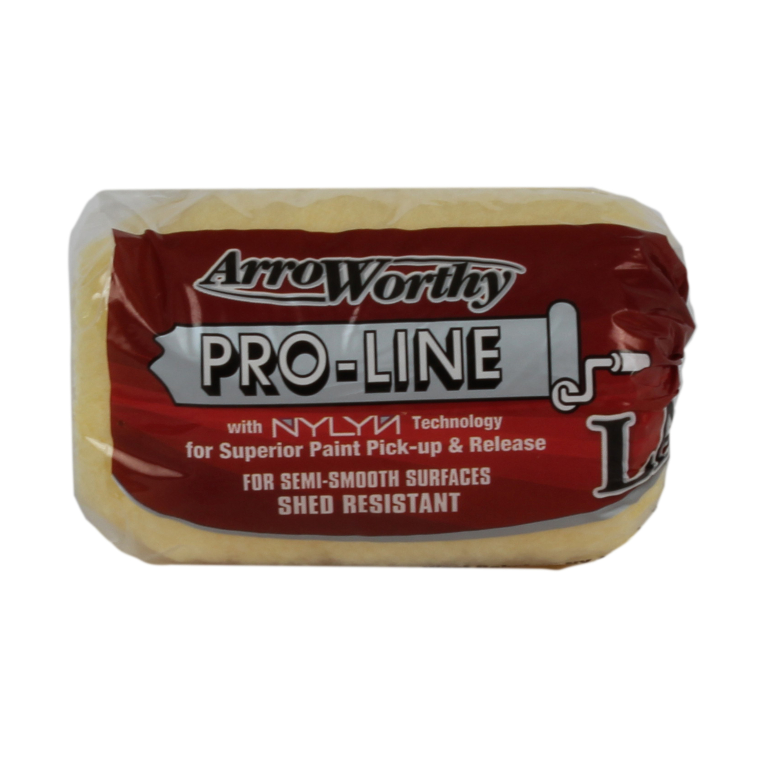 Arroworthy Pro-Line Polyester 4 in. W X 1/2 in. Paint Roller Cover 1 pk