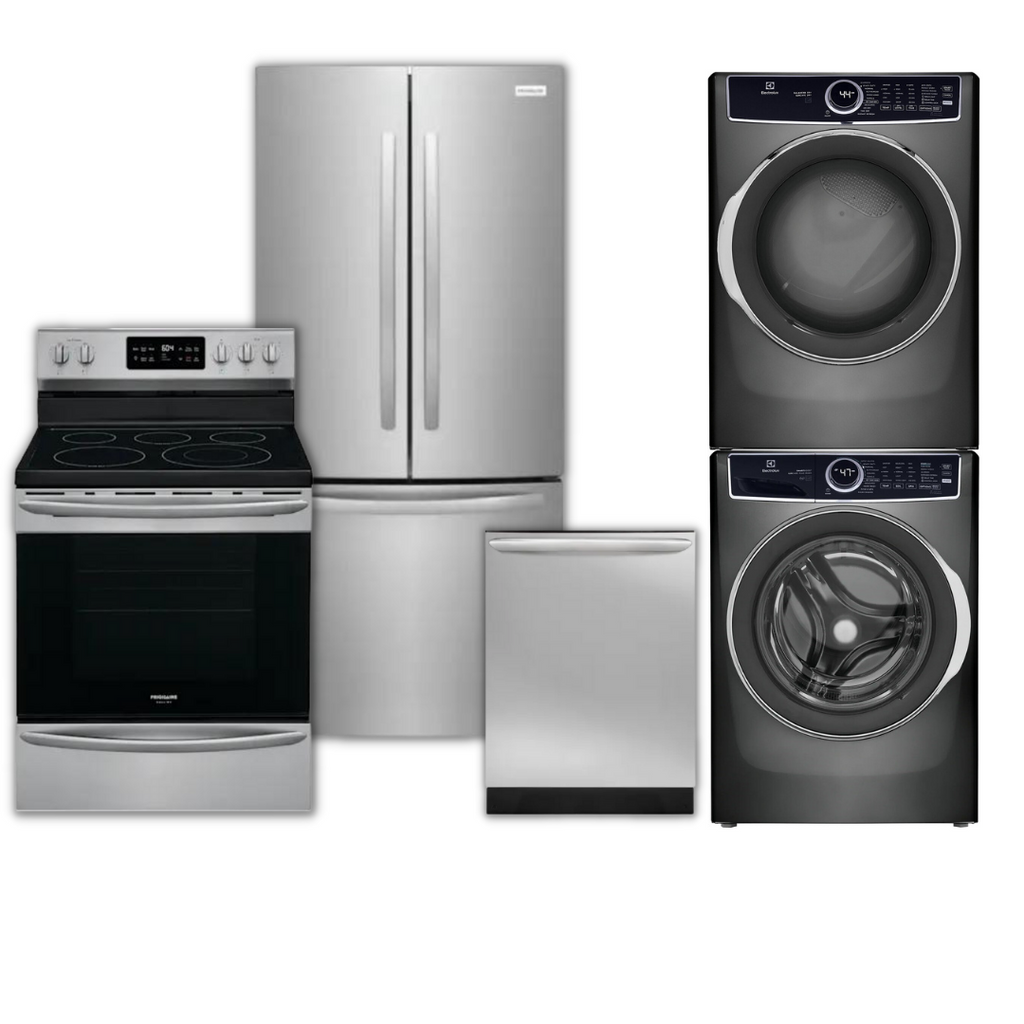 Frigidaire Home Appliances Package  Includes Fridge Stove Dishwashe