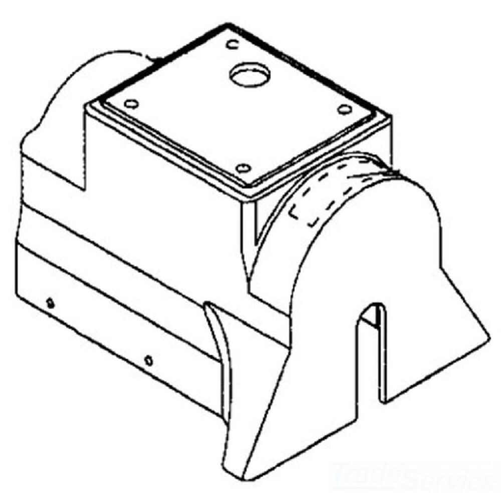 Ridgid Replacement Motor Shroud for K7500 Drum Machine 60392 from Ridgid