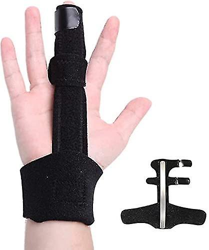 Finger Splint，removable Finger Brace For Any Finger， Suopport For Finger Discomfort Relief， Sprains， Mullet Injury