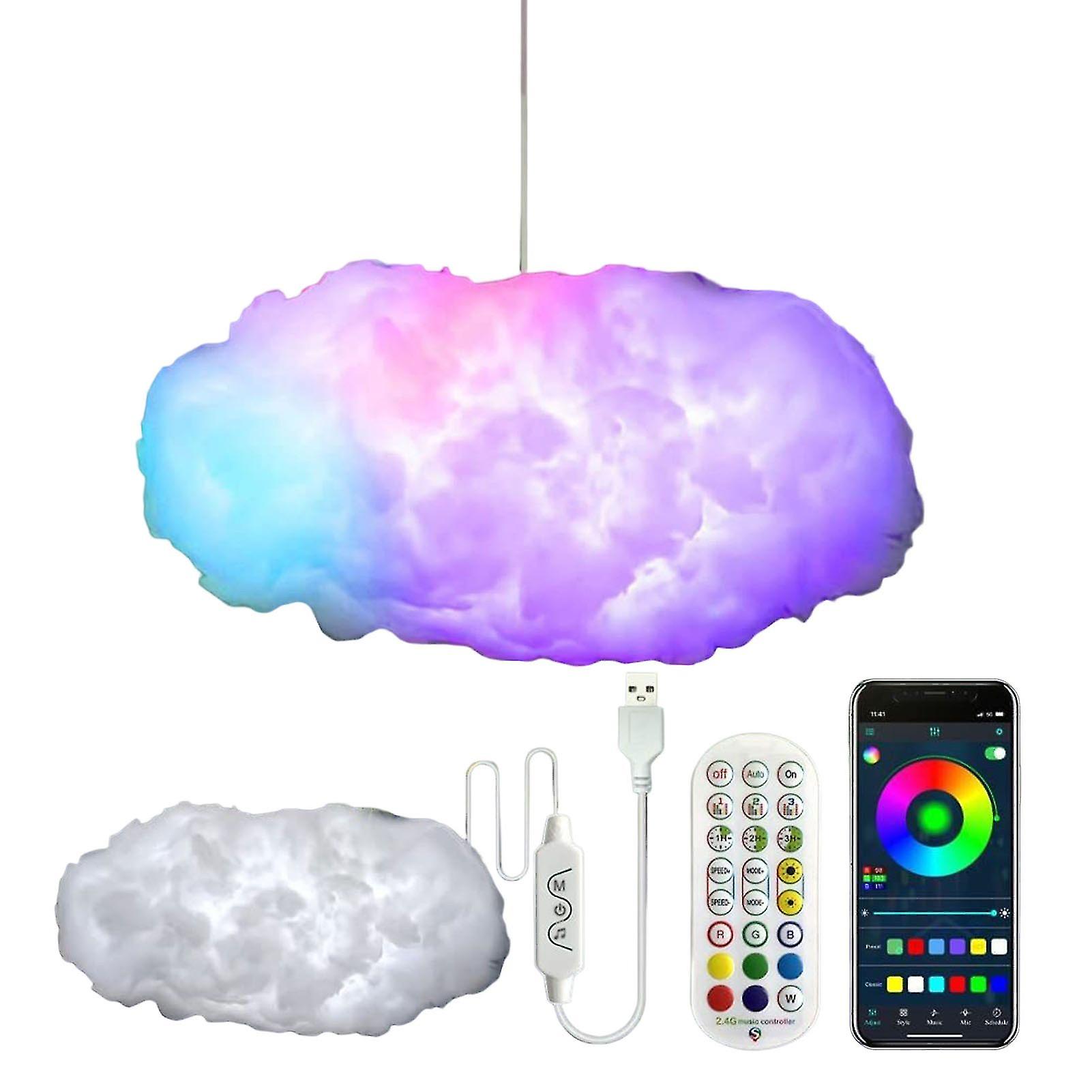 Diy Coolest Decorations Cloud Light Space-saving And Easy To Use Ideal Gift For Children And Adults