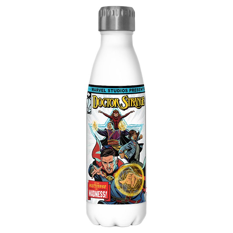 Marvel Doctor Strange and the Multiverse of Madness Comic Book Cover 17-oz. Stainless Steel Bottle