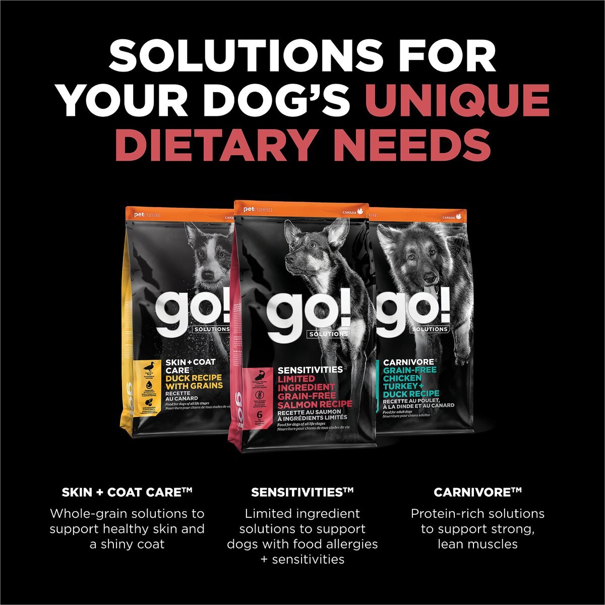 Go! SENSITIVITIES Limited Ingredient Salmon Grain-Free Dry Dog Food