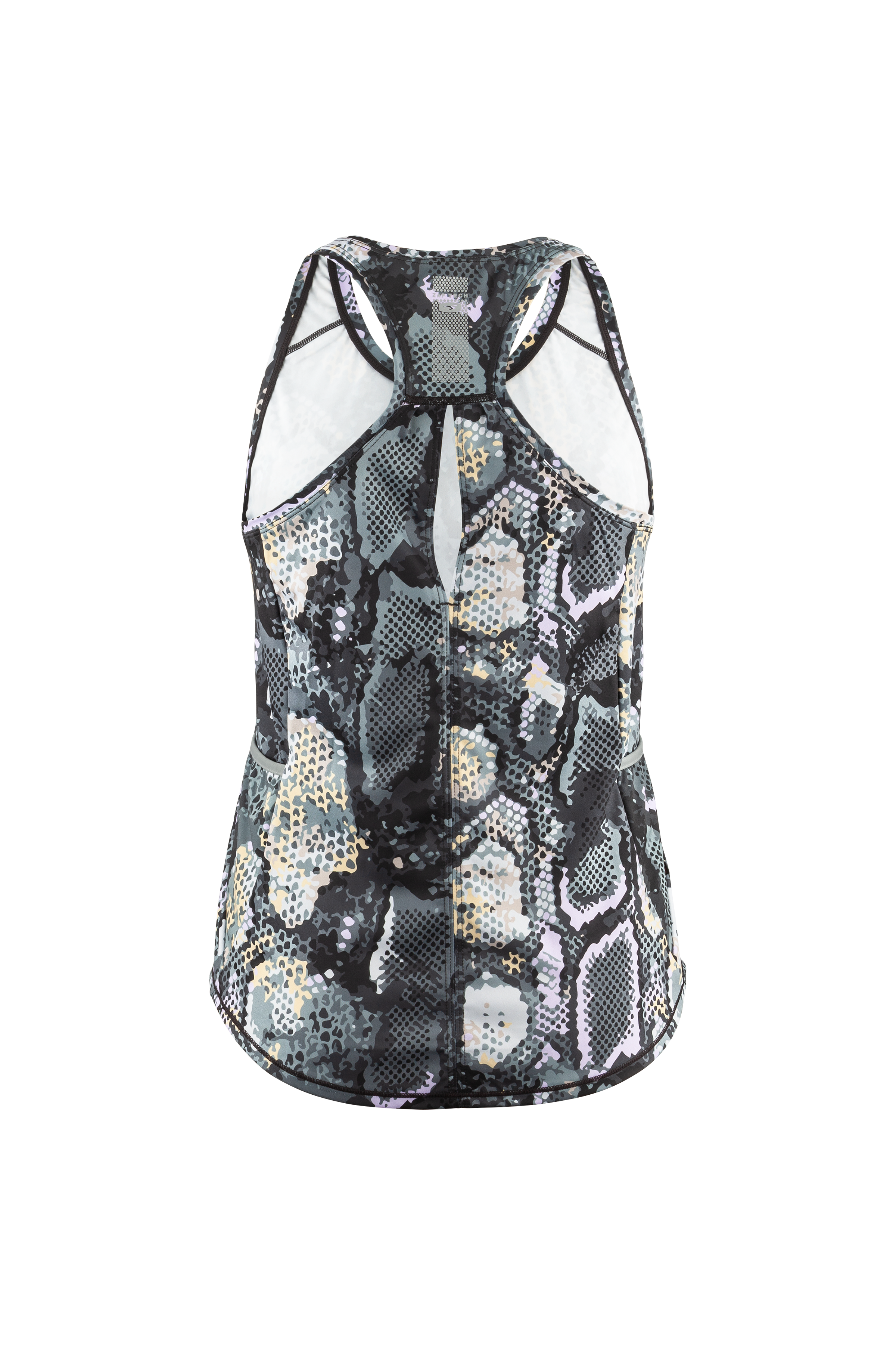 Sugoi Coast Print Tank - Womens - Deep Lilac-Snake