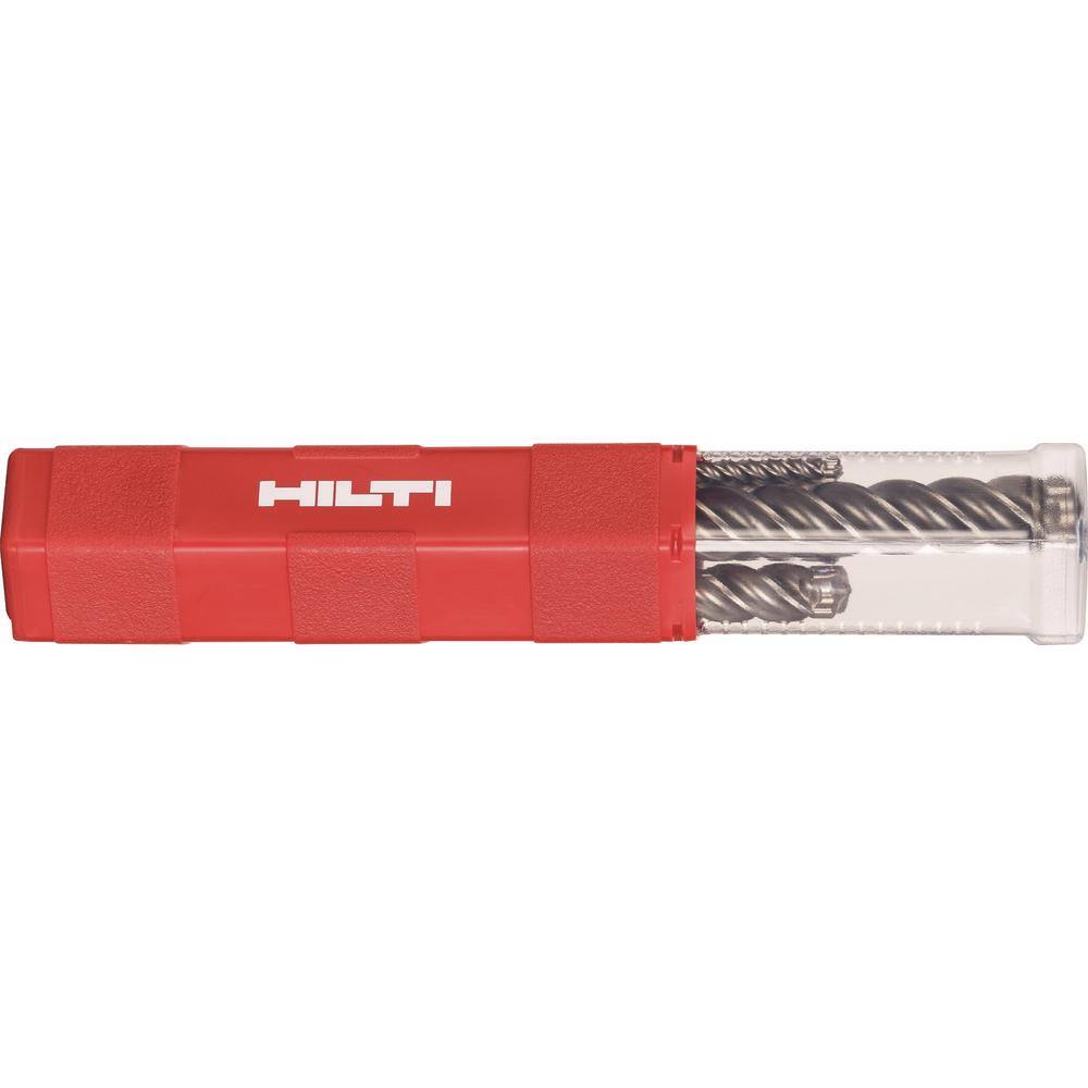 Hilti 6 Amp 120-Volt Corded SDS-Plus TE-7C Concrete Rotary Hammer Drill with Flat Chisel and TE-CX M4 Bit Set 3476287