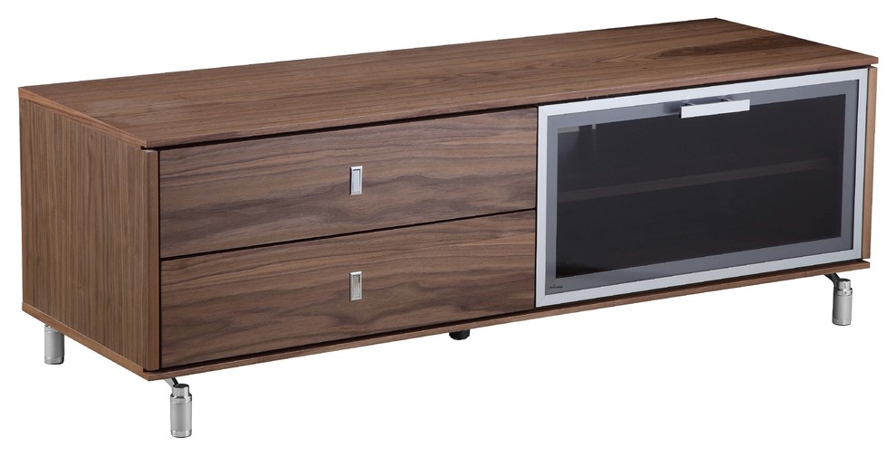 Asal Short Media Unit   Transitional   Entertainment Centers And Tv Stands   by Pangea Home  Houzz