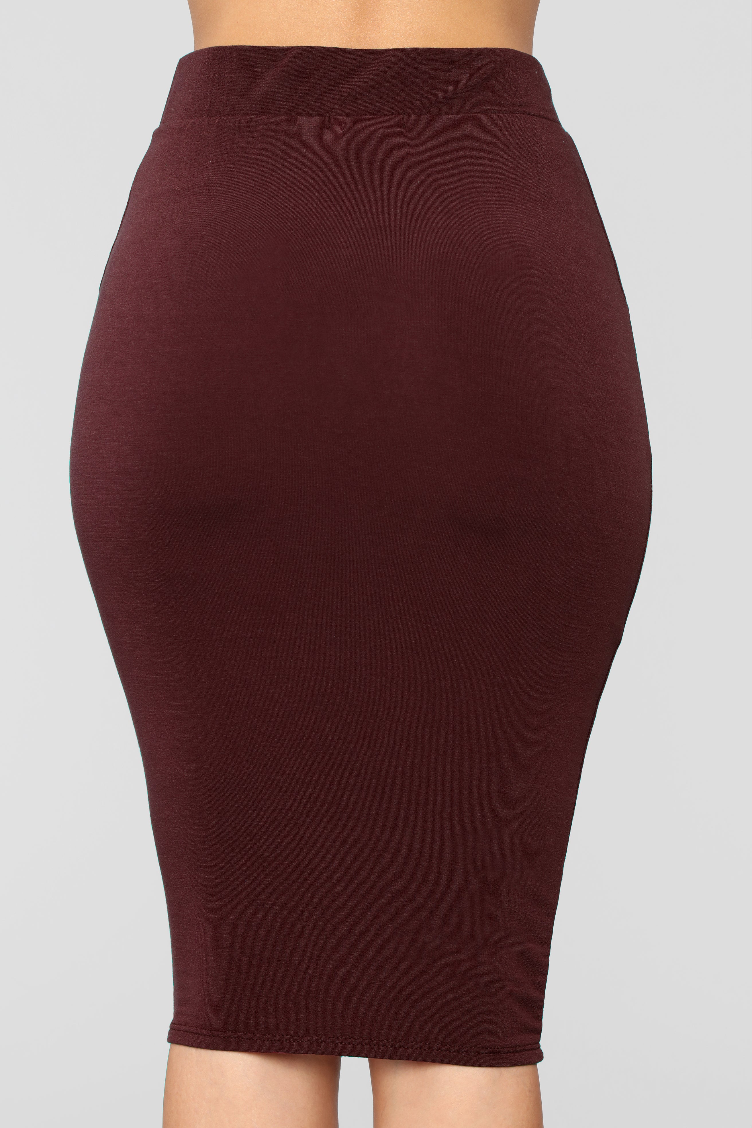 Casual Lover Skirt - Burgundy