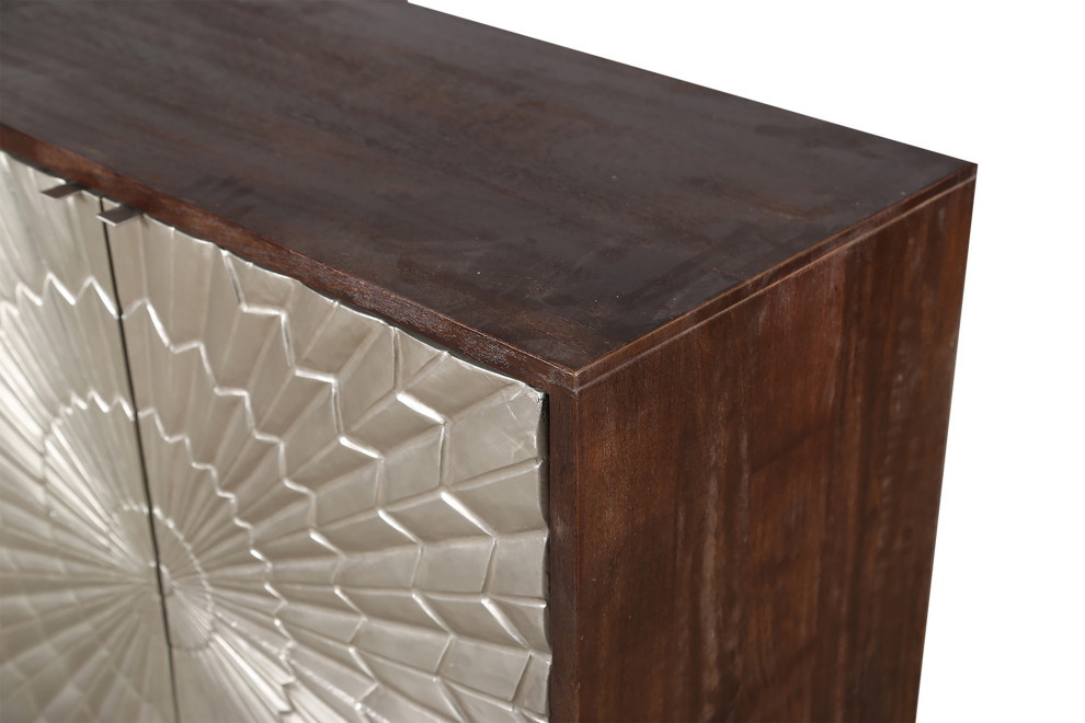Parker House Crossings Palace 78 quotTV Console   Contemporary   Entertainment Centers And Tv Stands   by Parker House  Houzz