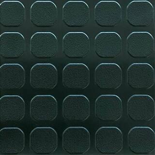 RoughTex 5 ft. W x 20 ft. L Black Textured PVC Rollout Flooring 24520