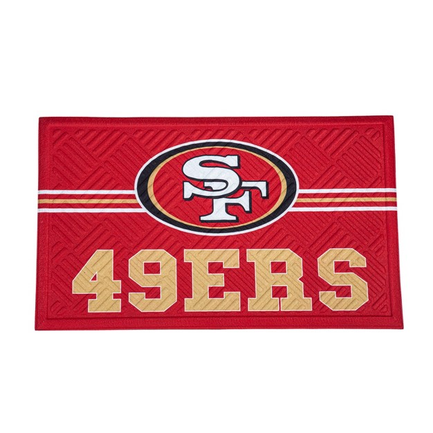 Embossed Mat Cross Hatch San Francisco 49ers