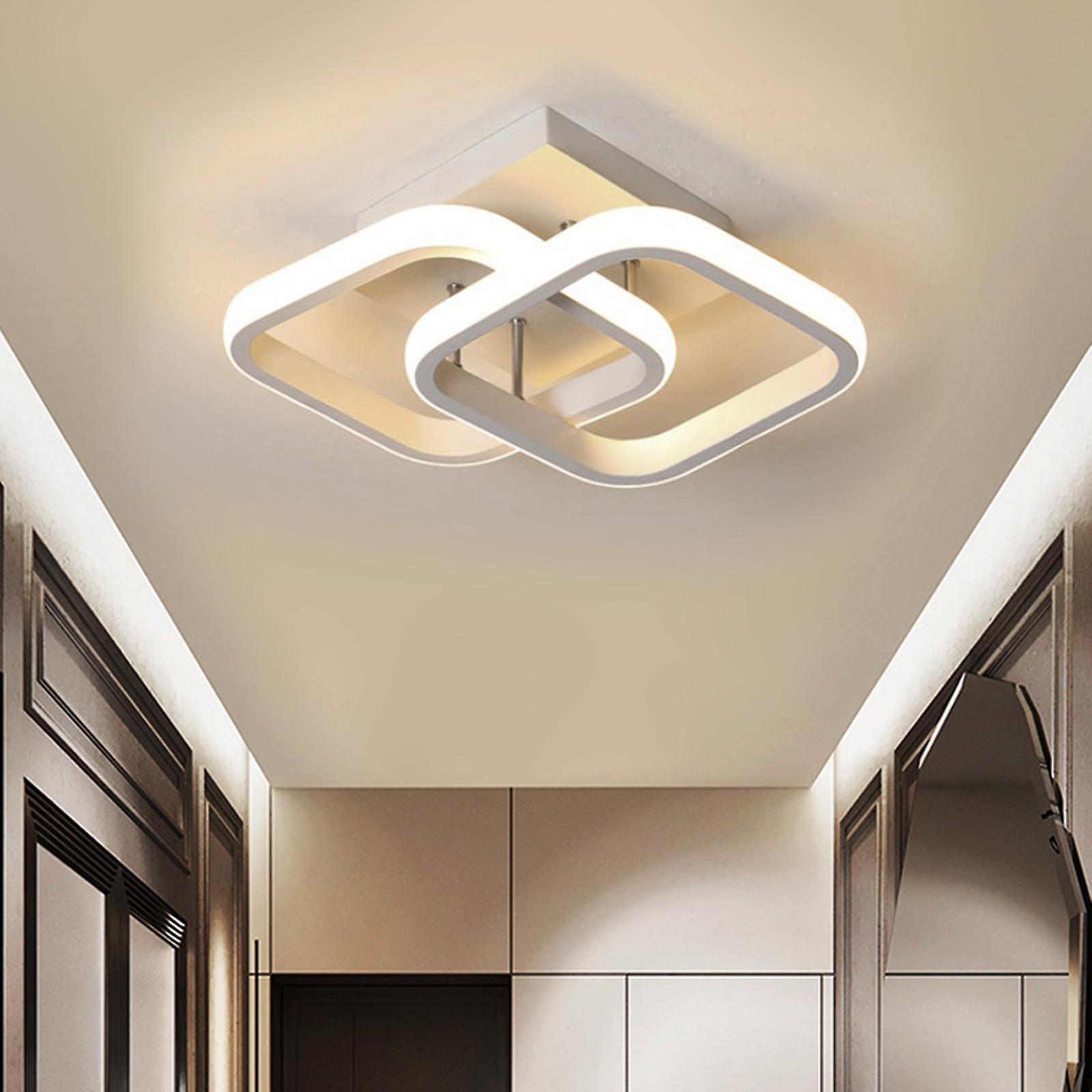 2x Led Ceiling Light， Modern Ceiling Light， Warm White Ceiling Light For Kitchen， Bedroom， Laundry， Living Room， Hallway， Loft