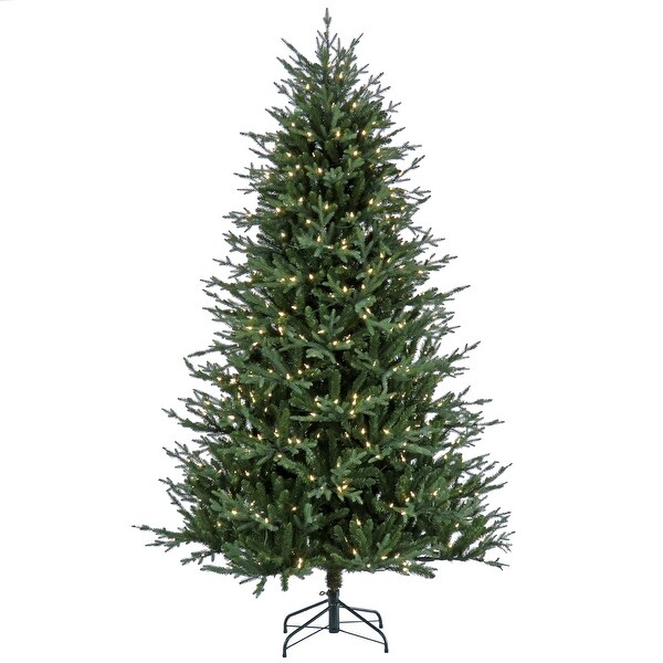 National Tree Company 7.5 ft. PreLit Wenatchee Fir Tree with LED Lights