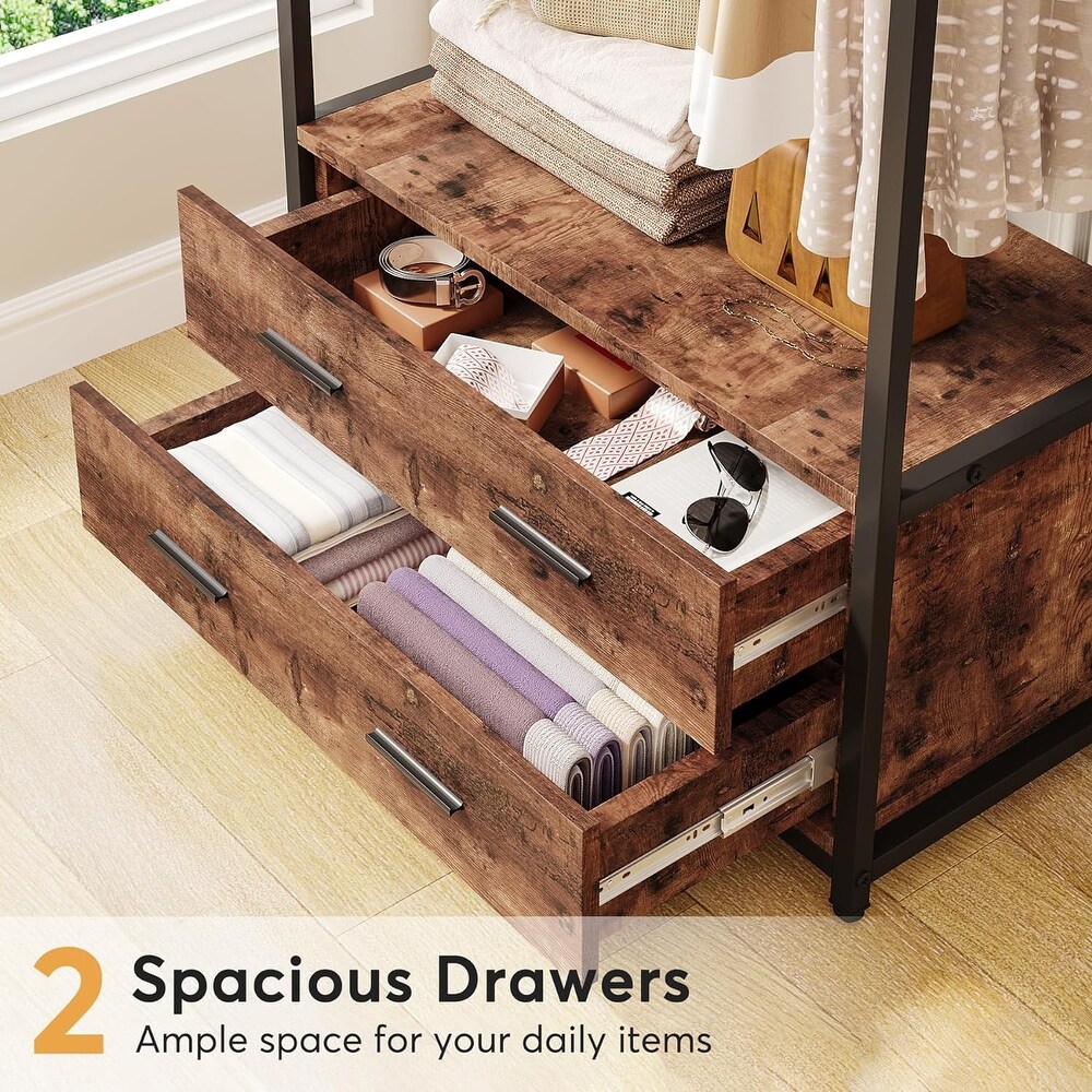 Clothes Rack Closet Organizer  76.8\