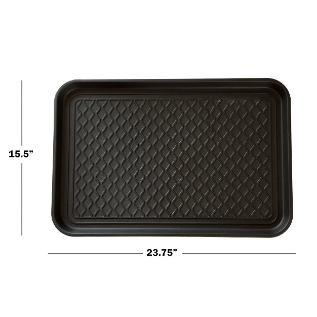 Fleming Supply All weather Boot Tray Black