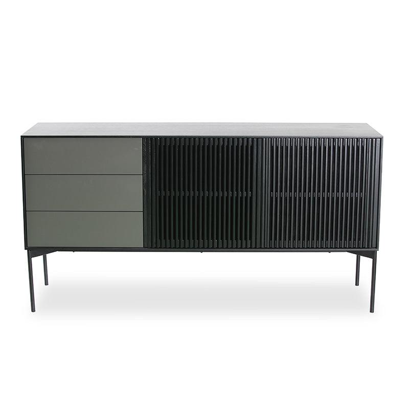 SEGAN Sideboard Buffet 160cm - Black & Grey