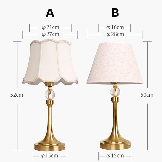 Light Luxury Table Lamp Touch Sensing Bedside Lamp Warm And Permanent Lamp Modern And Simple Nordic Master Bedroom Bedside Lamp