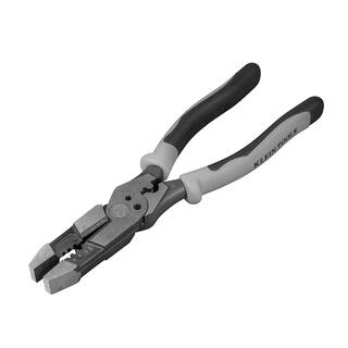 Klein Tools 8 in. Hybrid Pliers with Crimper J2158CRSEN