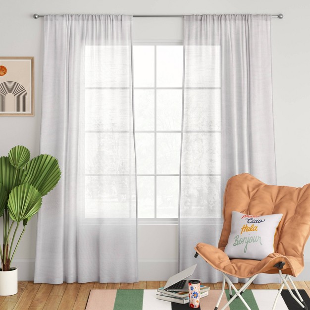 2pk Light Filtering Window Curtain Panels