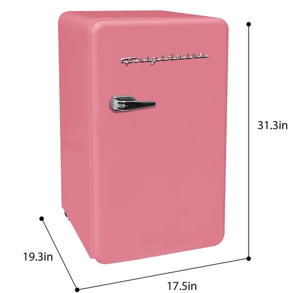 3.2 cu ft Single Door Retro Compact Fridge