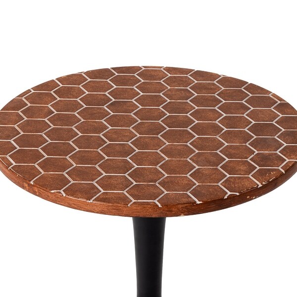 COSIEST Outdoor Patio Mosaic Bar Table