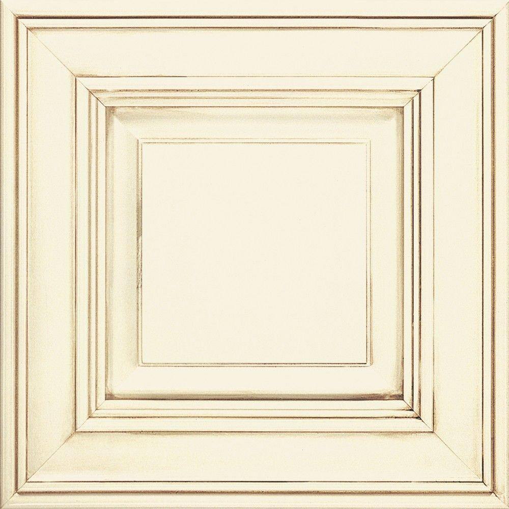 Camden 14 12 x 14 12 in. Cabinet Door Sample in Maple Cotton with Toasted Almond 772515380037