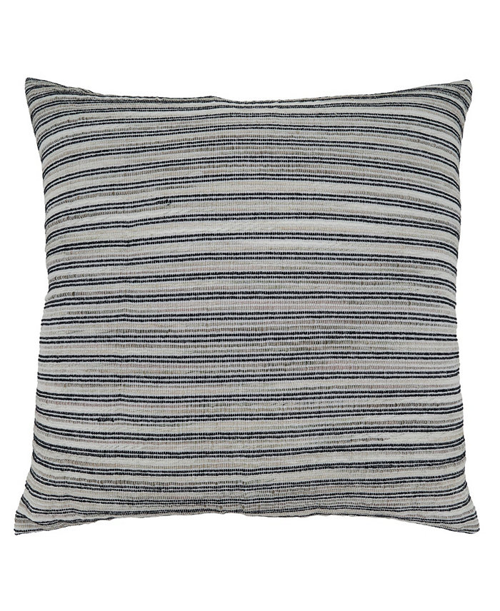 Saro Lifestyle Corded Line Decorative Pillow， 22