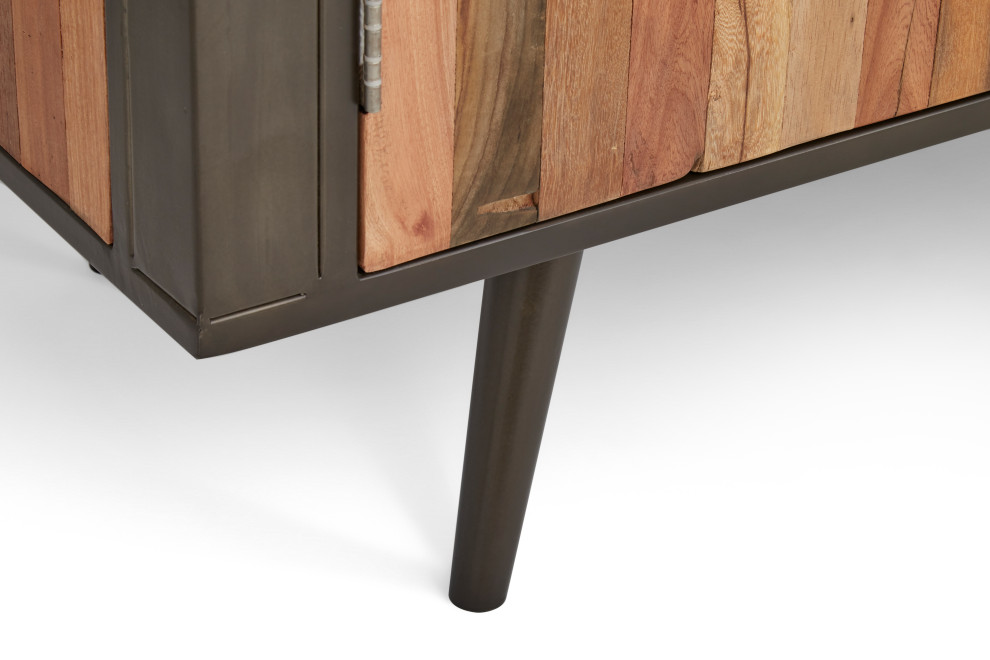 Nordic TV Dresser 4 Doors   Midcentury   Entertainment Centers And Tv Stands   by Nova Solo Furniture  Houzz