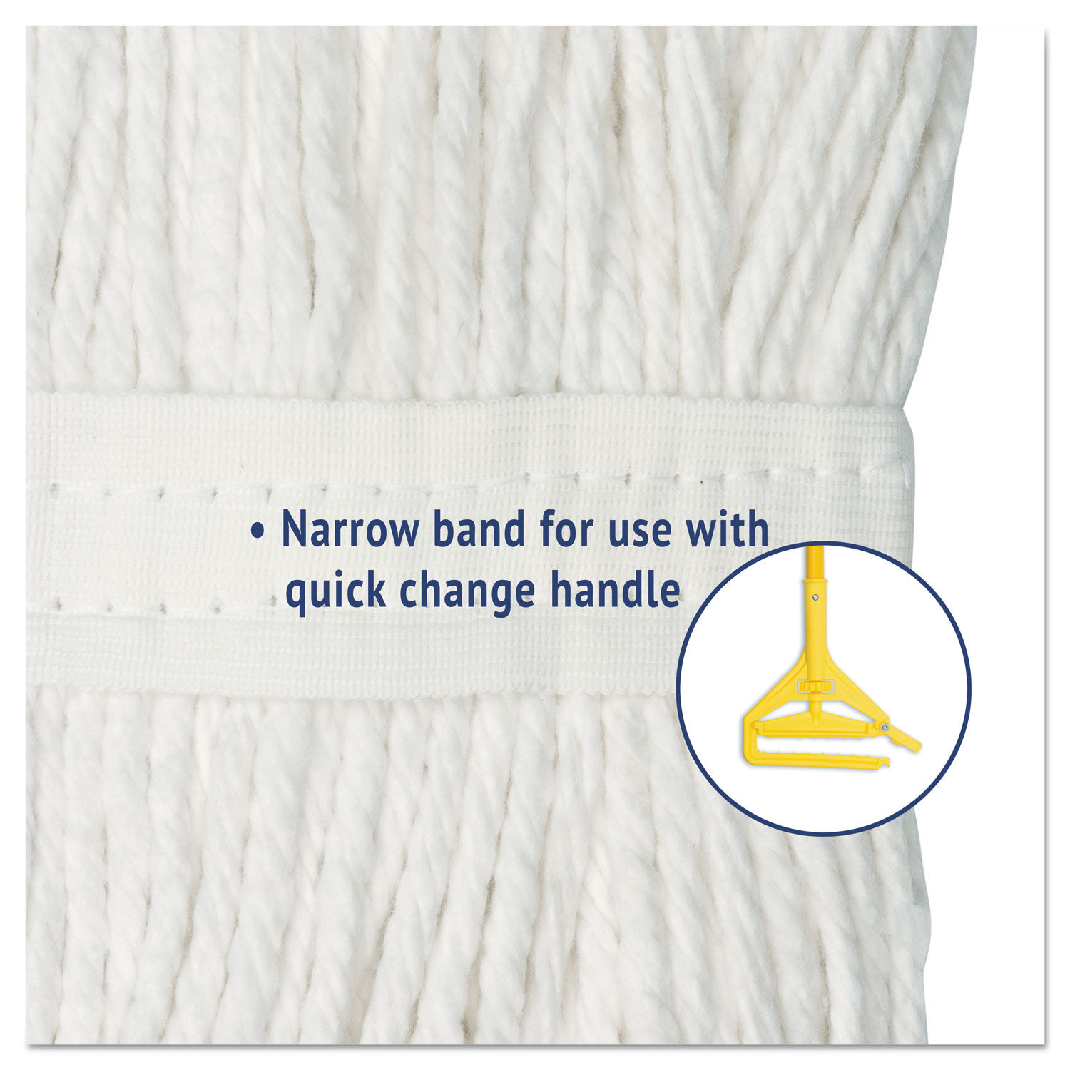 Premium Cut-End Wet Mop Heads by Boardwalkandreg; BWK224CCT