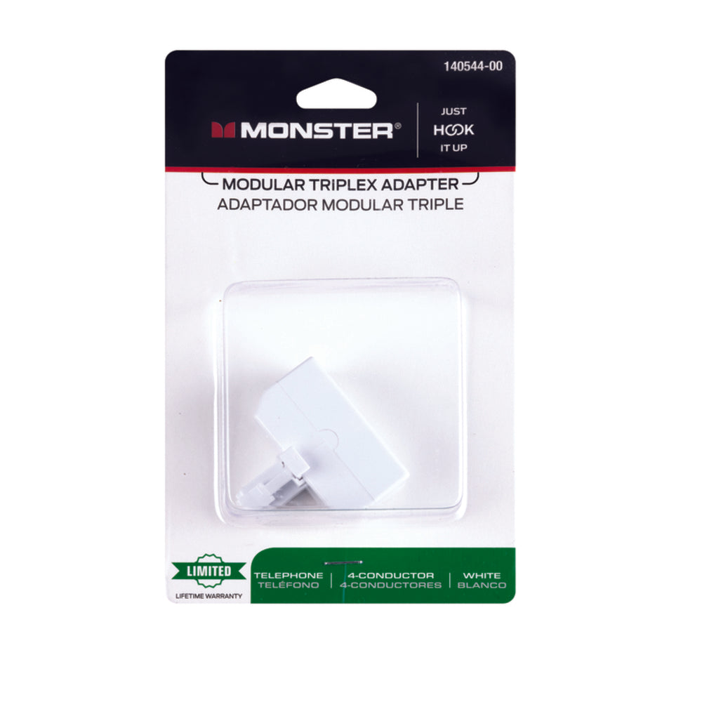 ADAPTER TRIPLEX WHITE