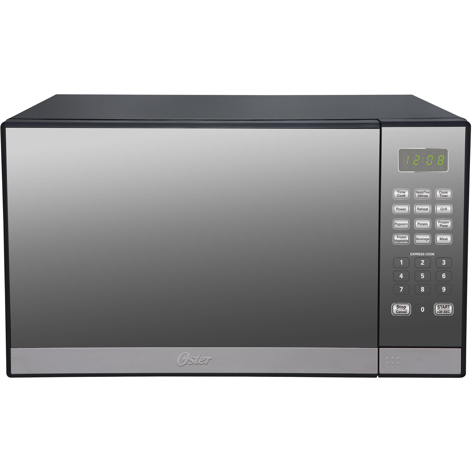 1.3 Cu. ft. Stainless Steel with Mirror Finish Microwave Oven with Grill