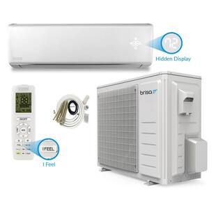 boreal Brisa 9000 BTU .75 Tons Smart Home Inverter Driven Ductless Mini Split Air Conditioner with Heat Pump - 115V BRS09HPL1IAK