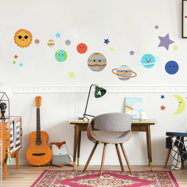 Planet Peel And Stick Wall Decal Roommates