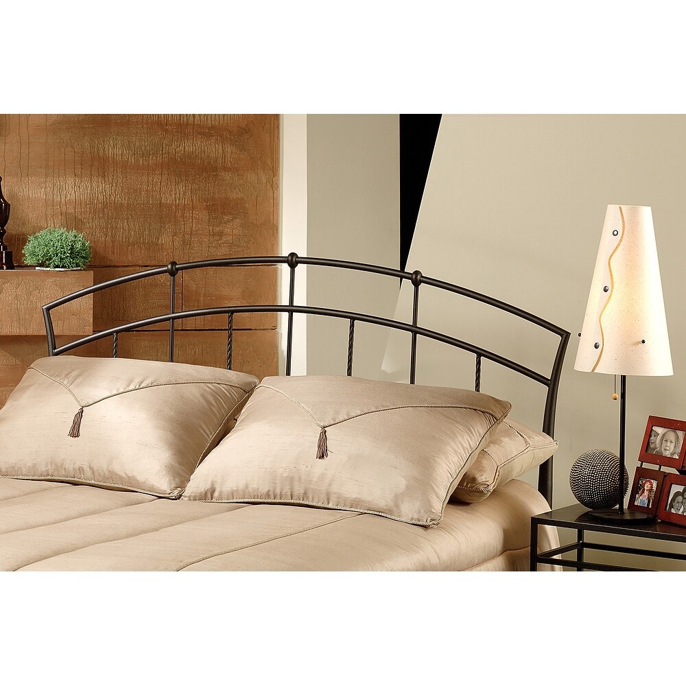 Copper Grove Pinnacles Metal Headboard