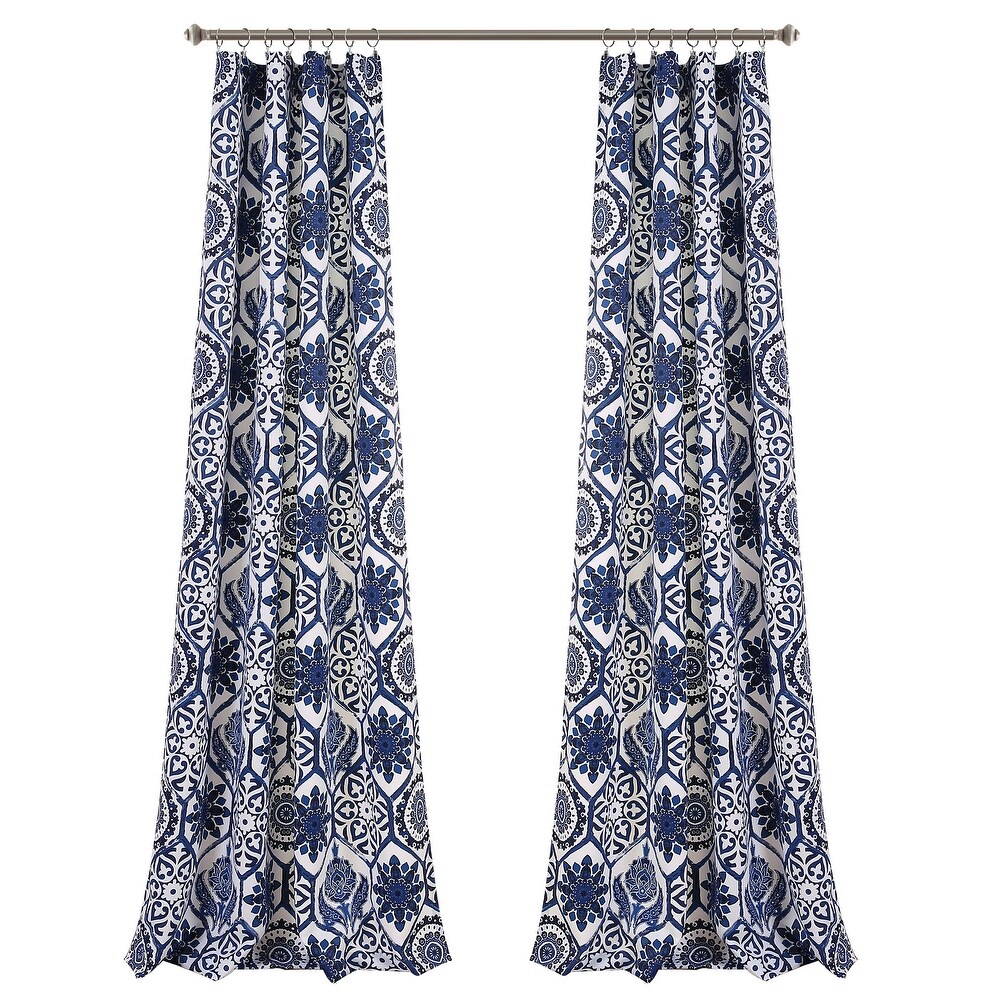 Lush Decor Marvel Room Darkening Window Curtain Panel Pair
