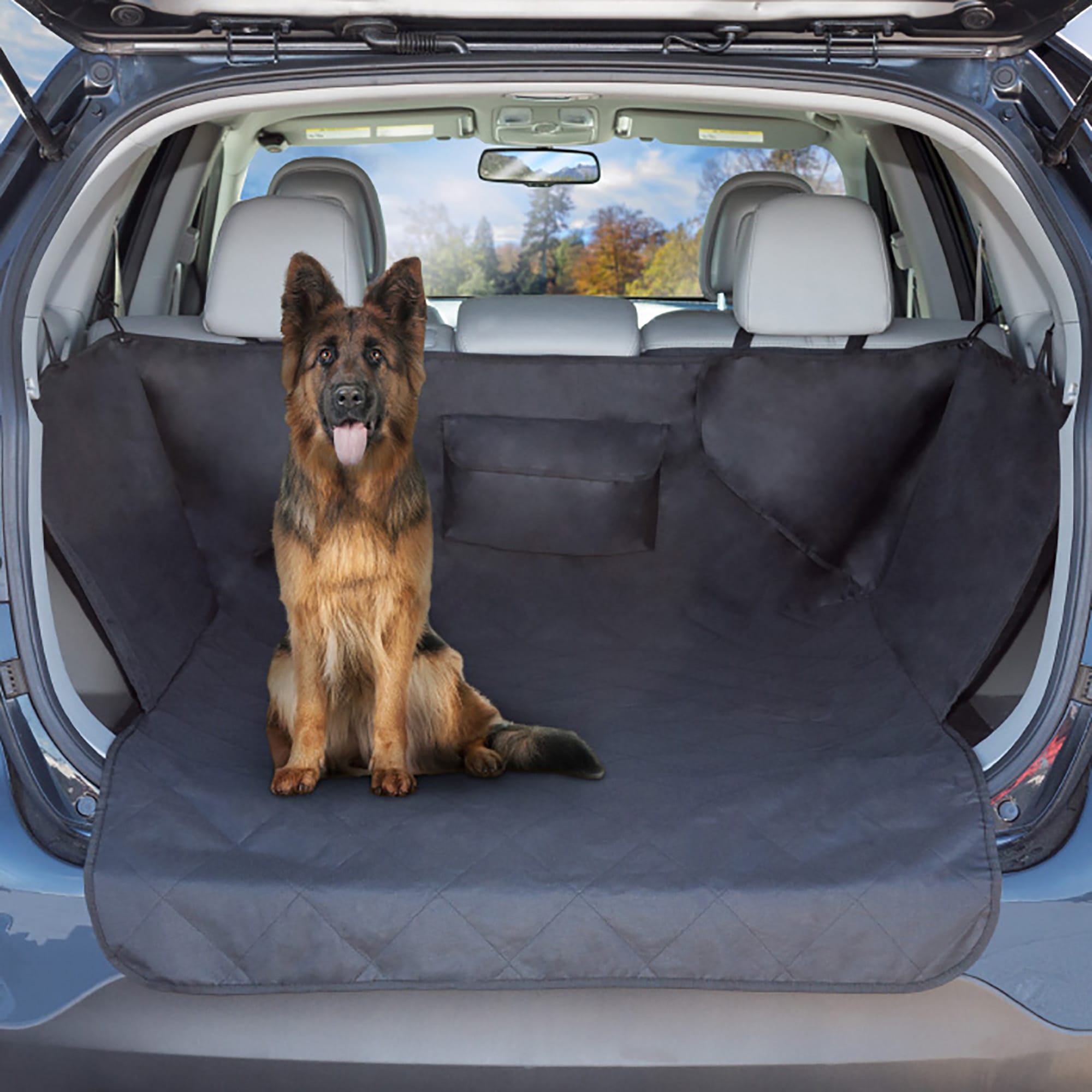 Pet Adobe SUV Cargo Liner Dog Car Seat Cover， 51