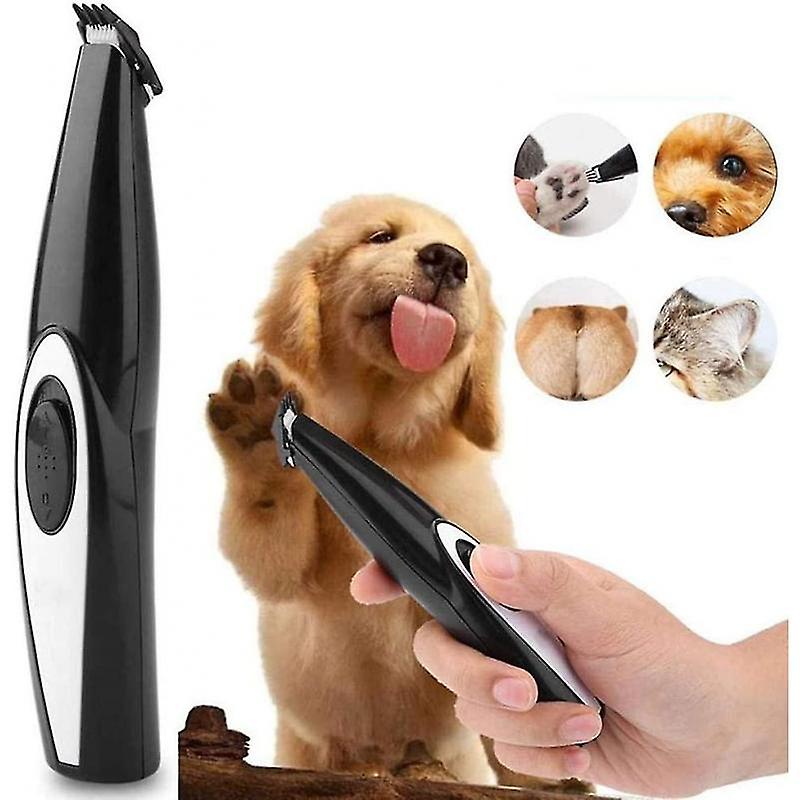 Electric Clipper For Dog And Cat， Dog Grooming Noiseless Cat Clipper For Hair Around Face， Eyes， Ears， Paws Battqx