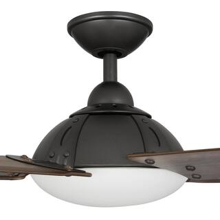 Home Decorators Collection Draper 54 in. LED Outdoor Natural Iron Ceiling Fan with Remote Control YG664-NI