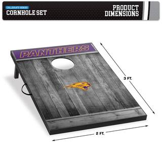 Wild Sports Northern Iowa Panthers 24 in. W x 36 in. L Cornhole Bag Toss 1-16023-GW729WD