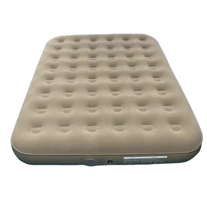 OEM shop king size self inflating camp 3d foam air mattress luxury inflatable bed wholesale