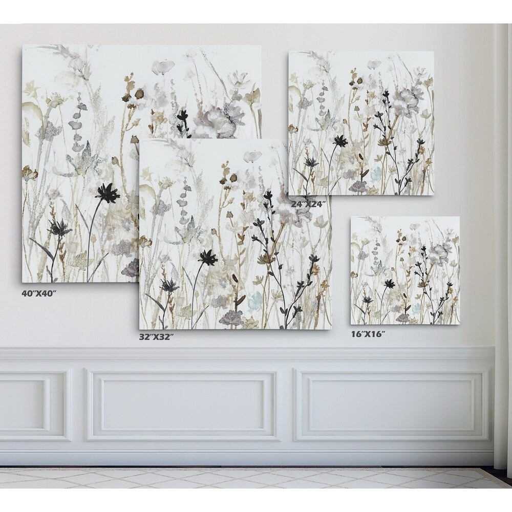 Wildflower Mist II   Premium Gallery Wrapped Canvas