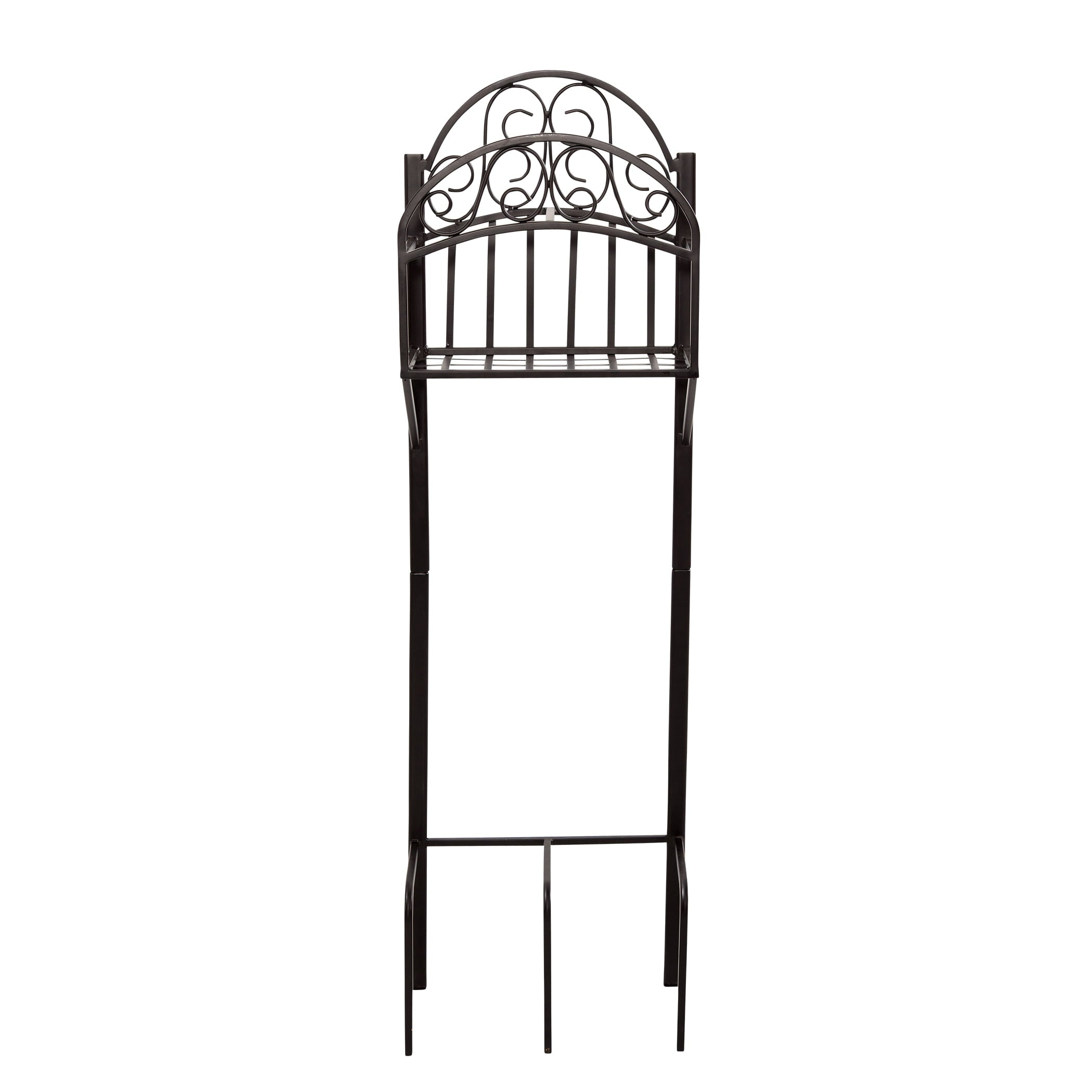 Liberty Garden 125' Decorative Hose Stand with Shelf