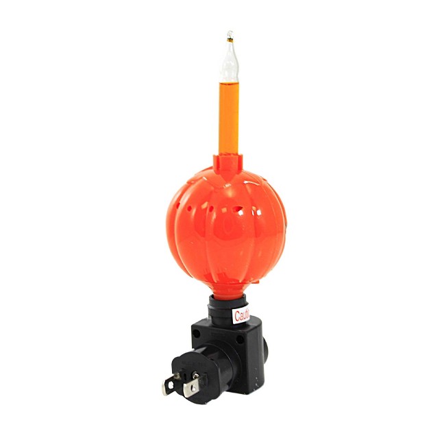 Halloween Jack O Lantern Night Light One Night Light 7 0 Inches Bubble Light Pumpkin Mh185126 Plastic Orange