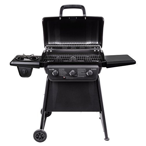 Classic 360 3-Burner Liquid Propane Gas Grill with Side Burner