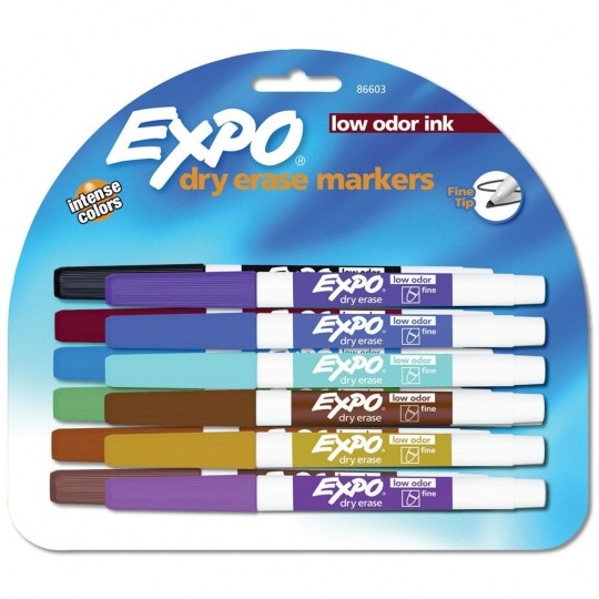 Expo Fine Tip Dry Erase Markers