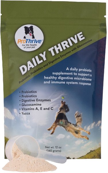 Animal Health Solutions ProThrive Daily Digestive Aid Prebiotics and Probiotics Dog Supplement