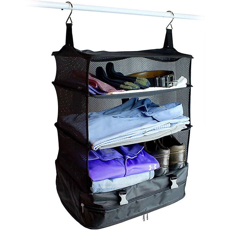 New Multifunctional Clothing Travel Storage Three-layer Hanging Bag Travel Storage Bag