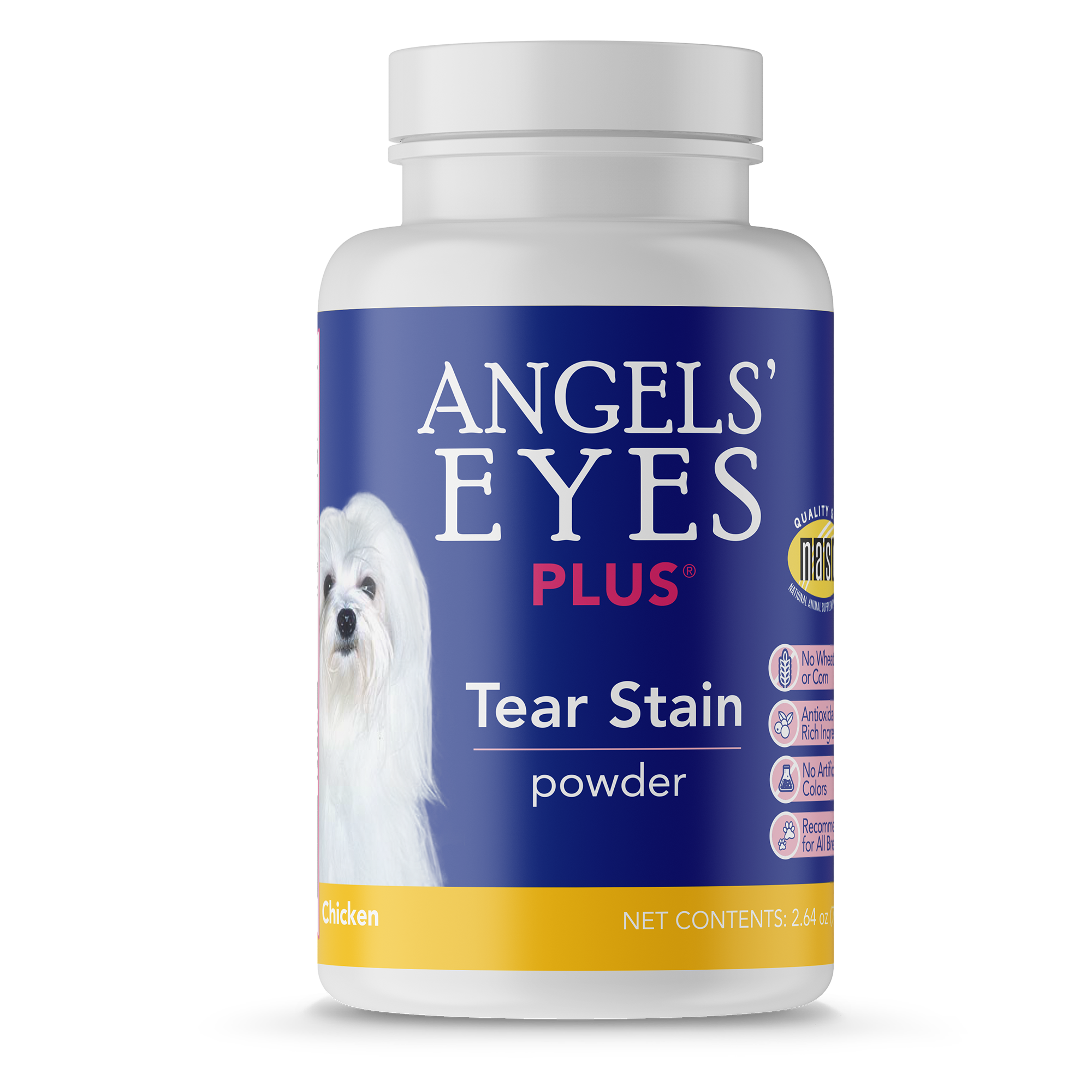 Angels Eyes Plus Chicken Flavor Tear Stain Supplement For Dogs