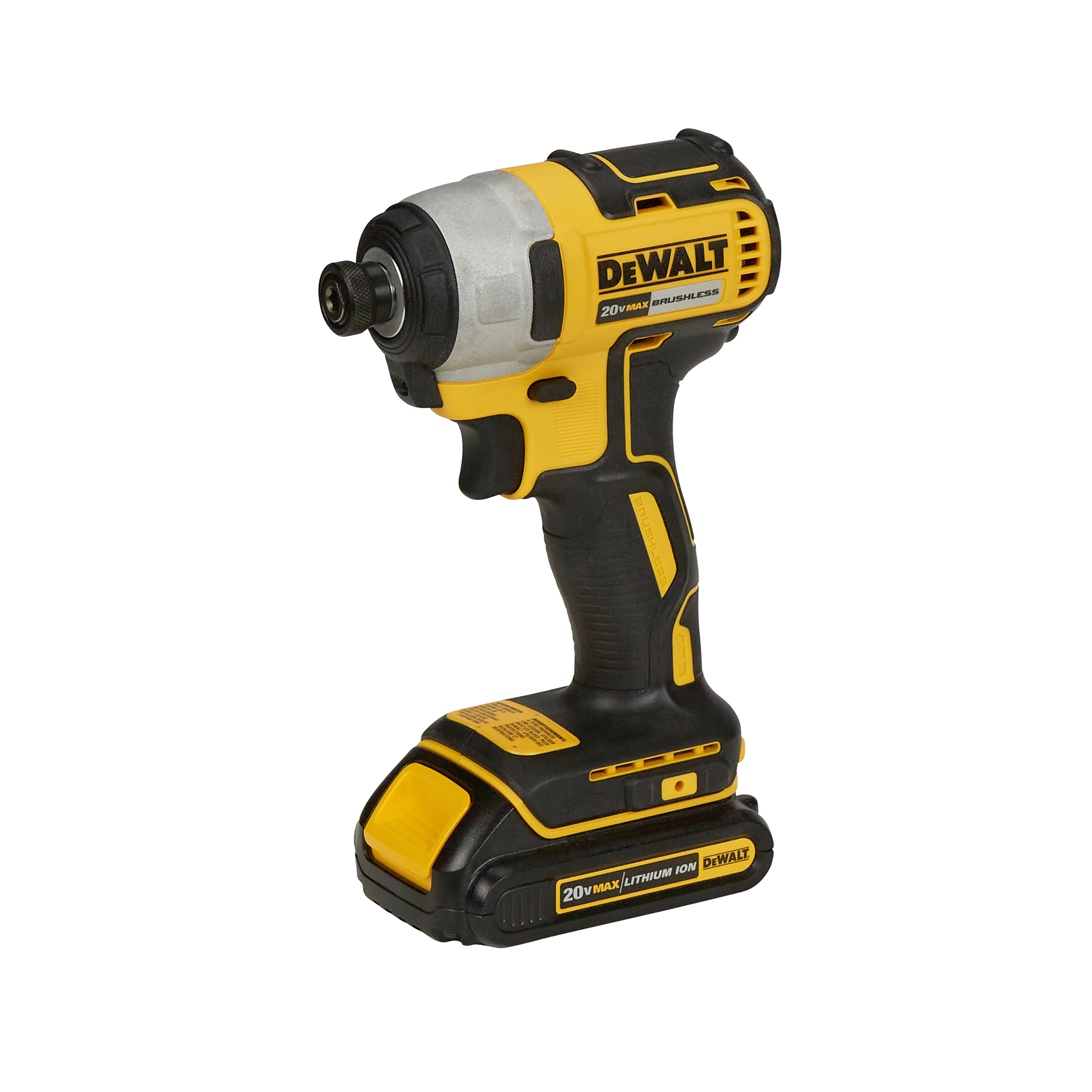 DEWALT DCF787C2 20-volt Max 1/4-in Variable Speed Brushless Cordless Impact Driver (2-Batteries Included)