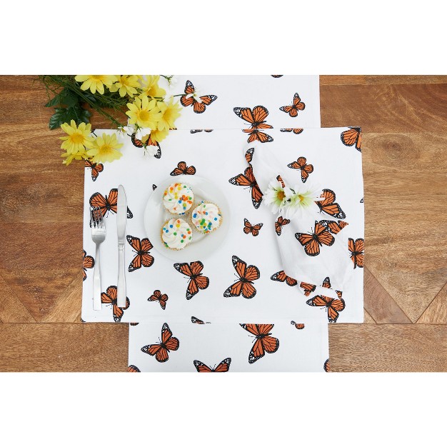 C amp f Home Monarch Butterfly Placemat Set Of 6